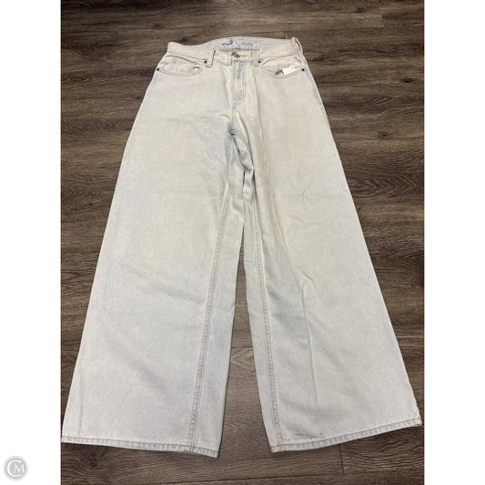 Jeans Wide Leg By Old Navy In Blue Denim, Size: 8