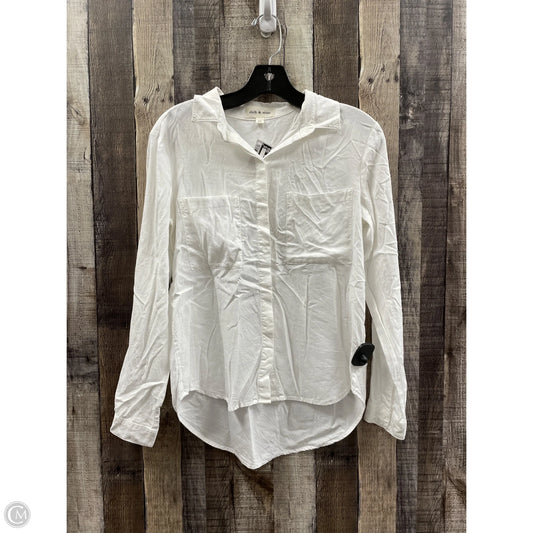 Top Long Sleeve By Cloth & Stone In White, Size: Xs
