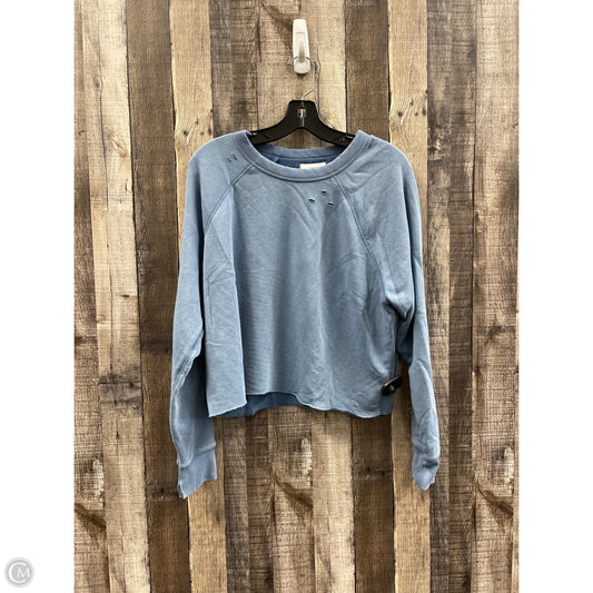Sweatshirt Crewneck By Aerie In Blue, Size: S