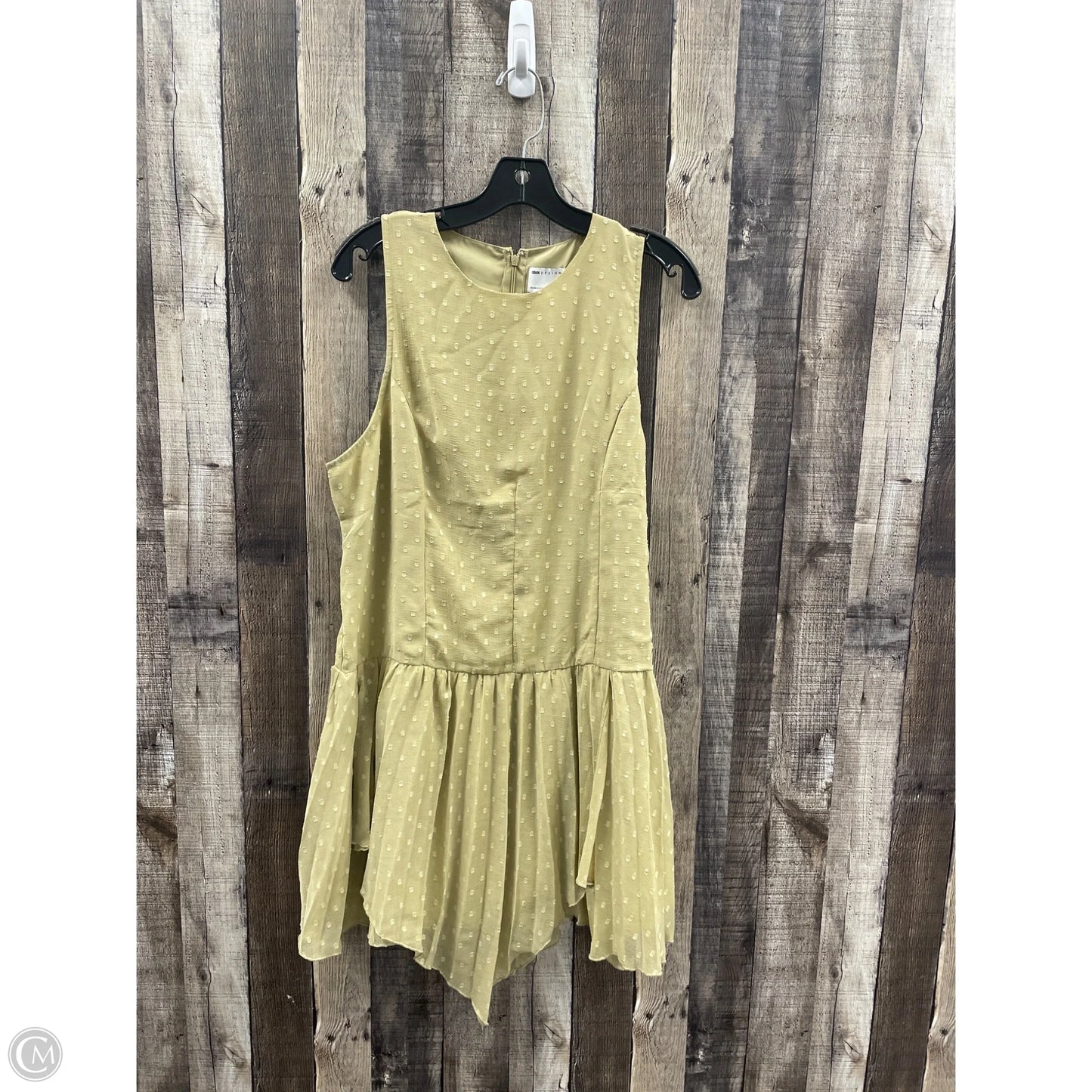 Dress Casual Short By Asos In Green, Size: L