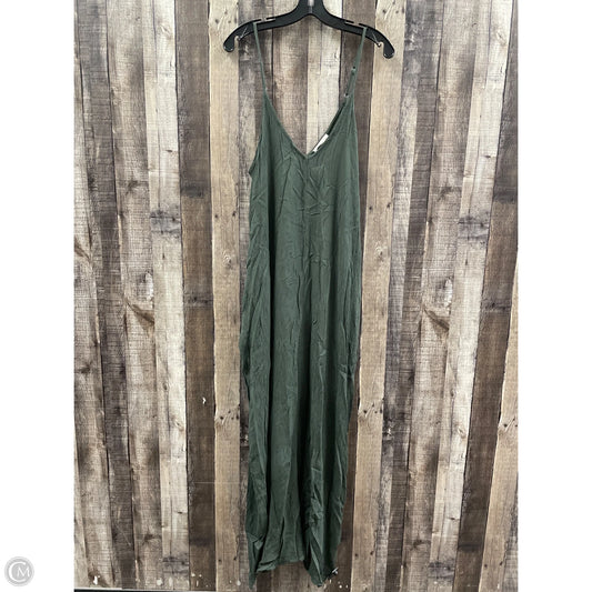 Dress Casual Maxi By Love Stitch In Green, Size: L