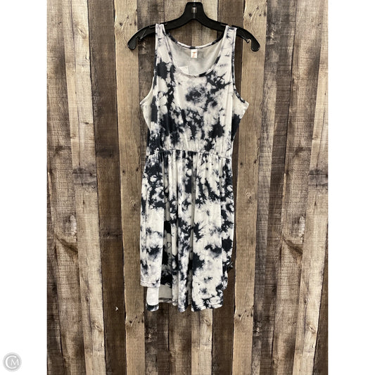 Dress Casual Short By Cme In Tie Dye Print, Size: M
