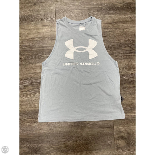 Athletic Tank Top By Under Armour In Blue, Size: M