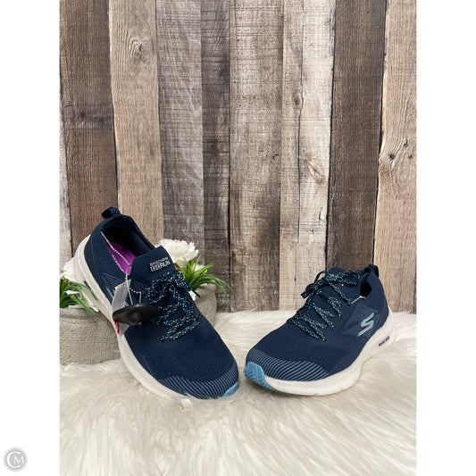 Shoes Athletic By Skechers In Navy, Size: 9