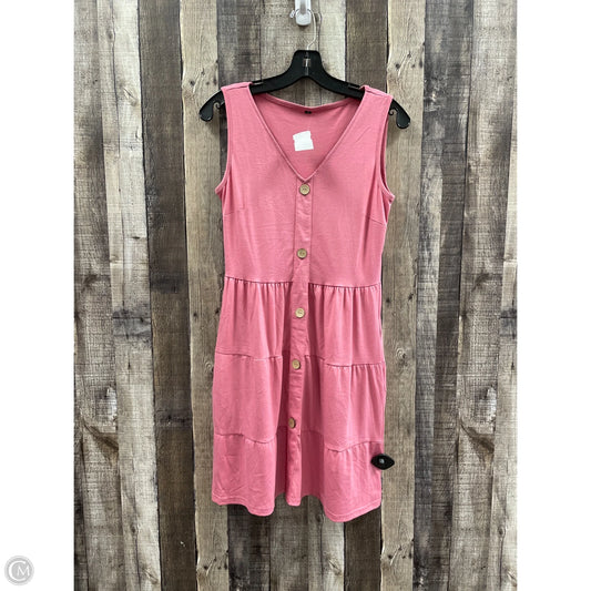 Dress Casual Short By Cmf In Pink, Size: S