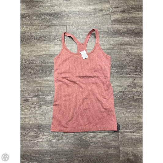 Athletic Tank Top By Lululemon In Mauve, Size: M