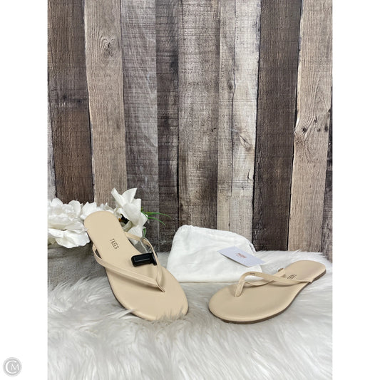 Sandals Flip Flops By Cmc In Beige, Size: 9