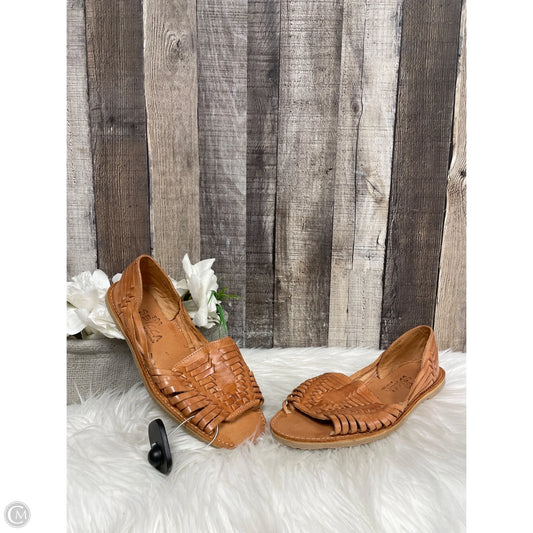 Sandals Flats By Sbicca In Tan, Size: 8