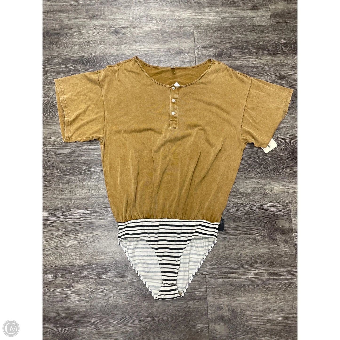 Bodysuit By Free People In Tan, Size: L