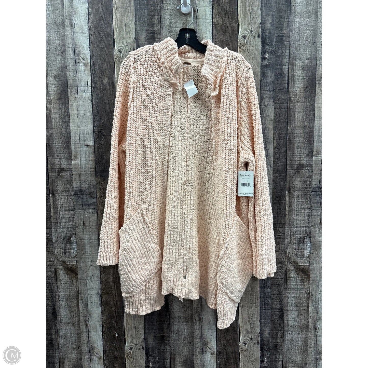 Cardigan By Free People In Peach, Size: L