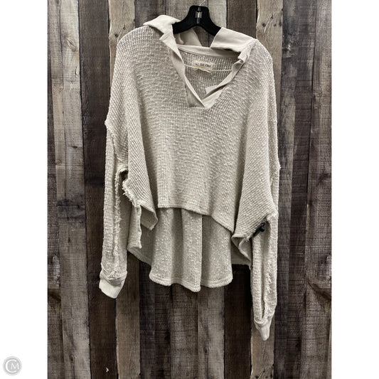 Sweater By Free People In Beige, Size: M
