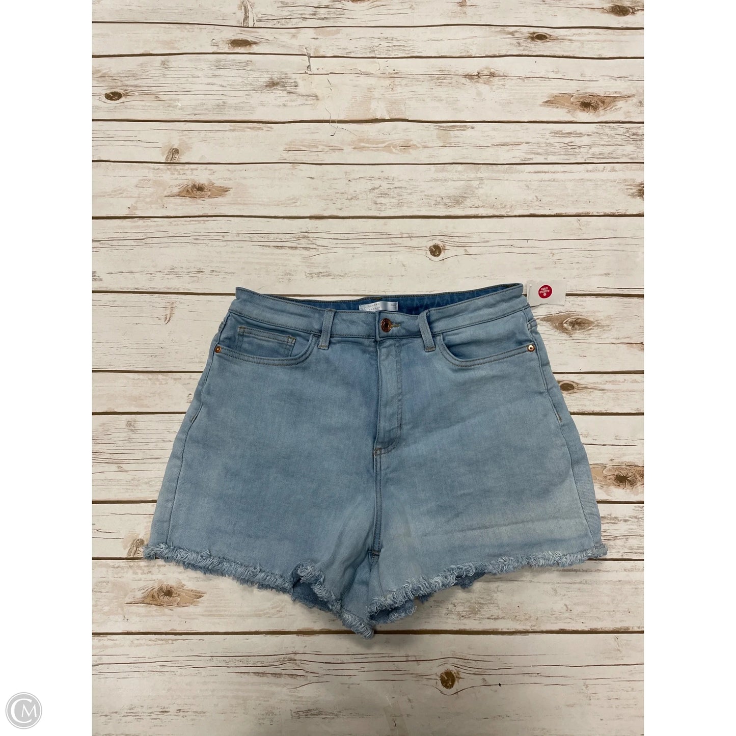 Shorts By Lc Lauren Conrad In Blue Denim, Size: 14