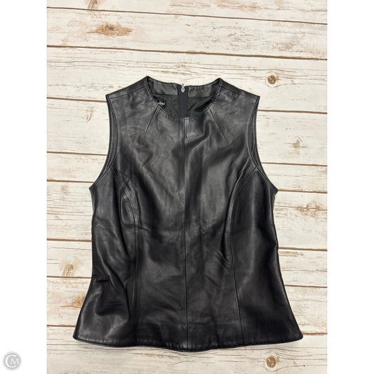 Top Sleeveless By Cmb In Black, Size: M