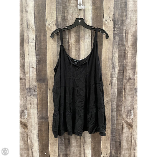 Top Sleeveless By Torrid In Black, Size: 2x