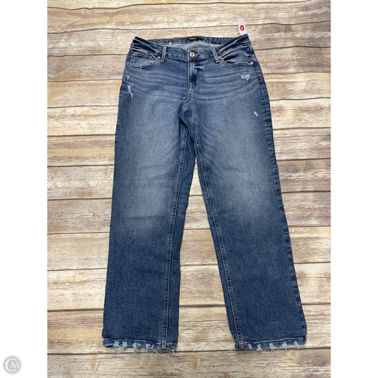 Jeans Straight By Cme In Blue Denim, Size: 14