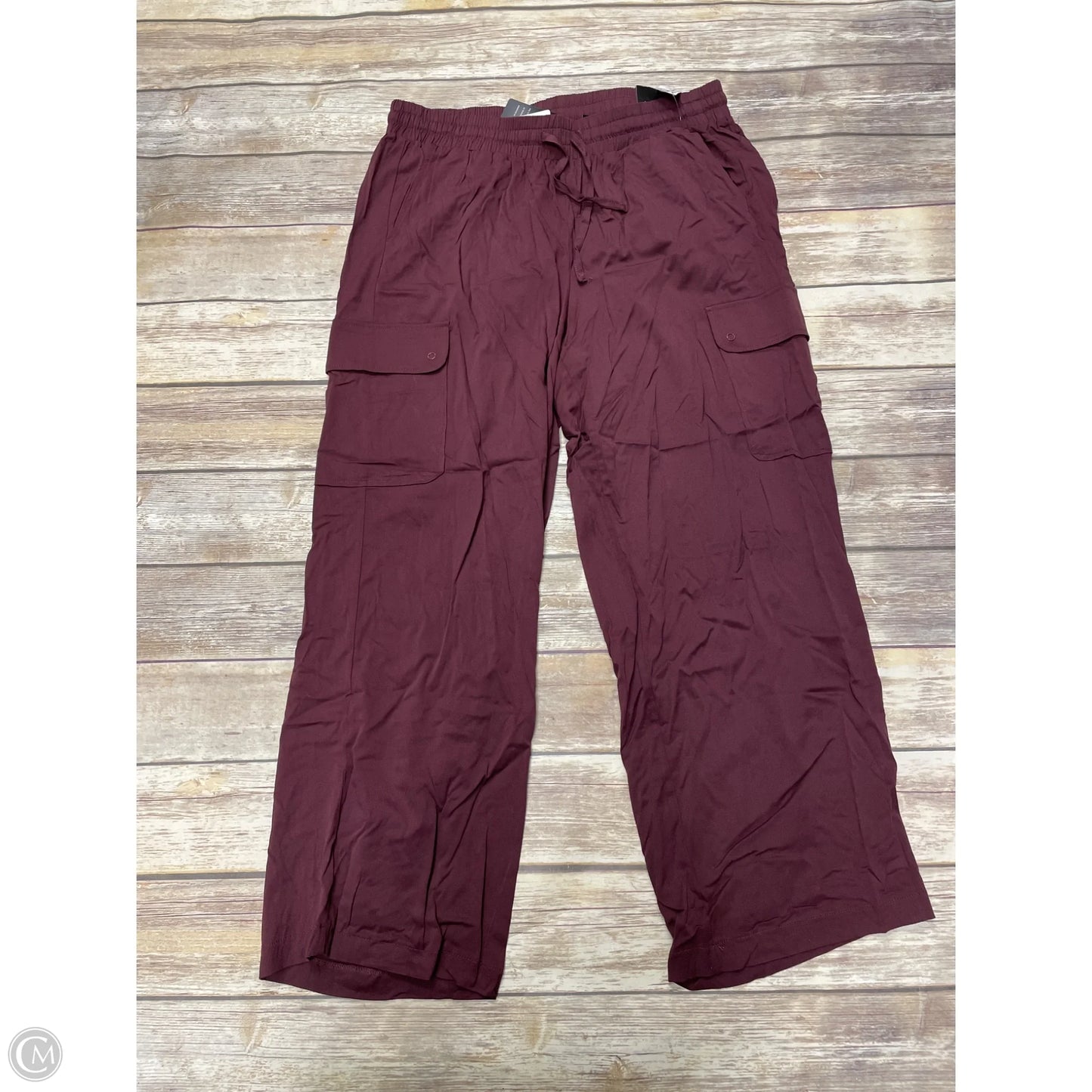 Pants Cargo & Utility By Torrid In Maroon, Size: Xl