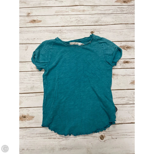Top Short Sleeve By We The Free In Blue, Size: S