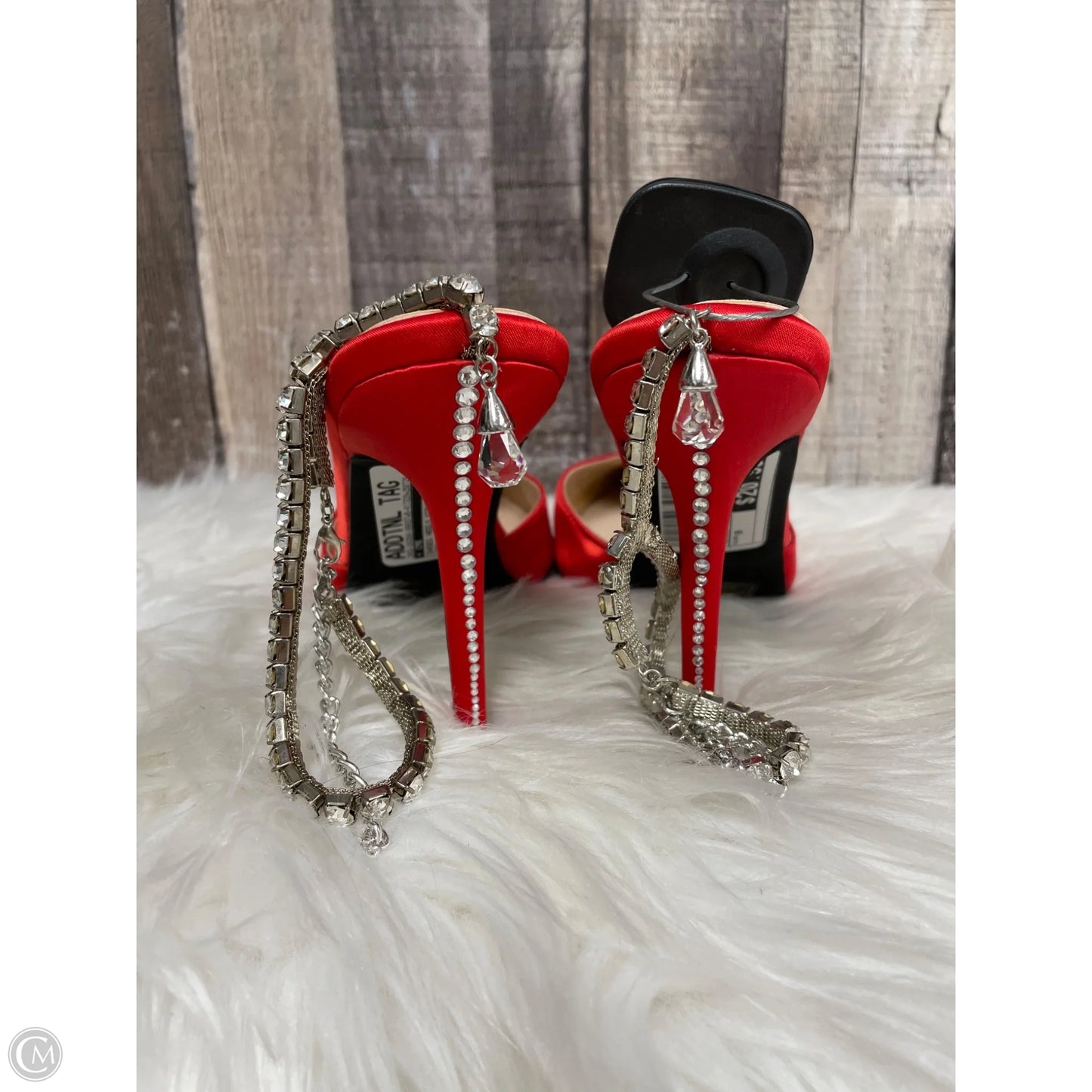 Shoes Heels Stiletto By Cmb In Red, Size: 9