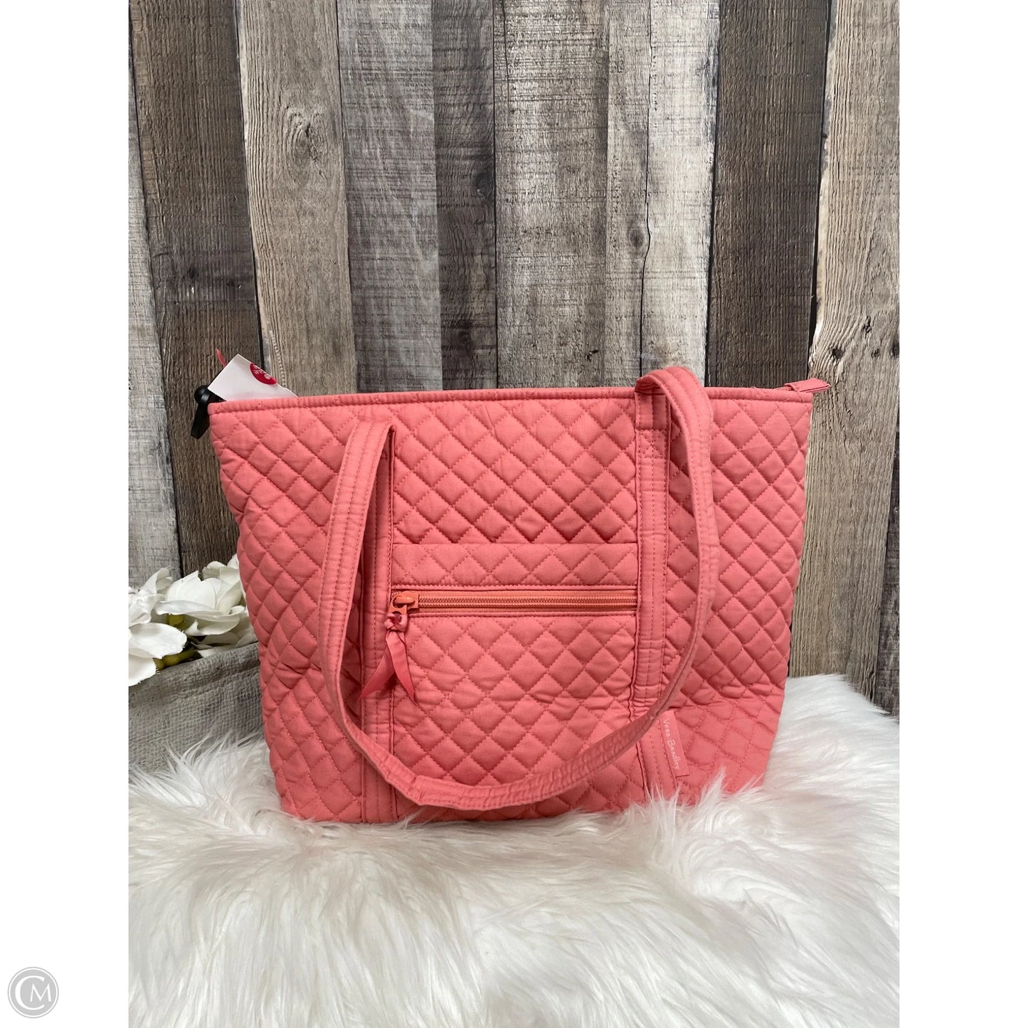 Handbag By Vera Bradley, Size: Large