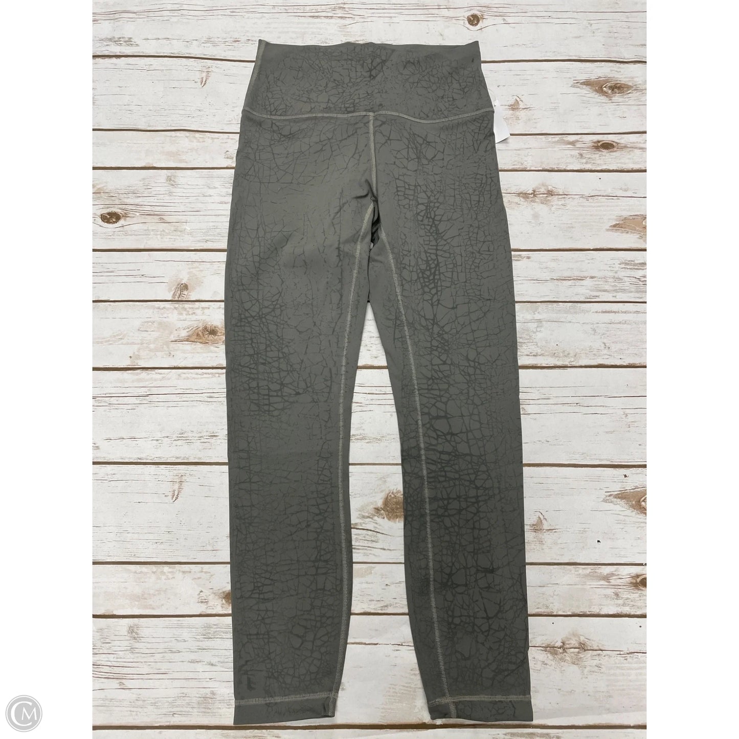 Athletic Leggings By Lululemon In Green, Size: 6