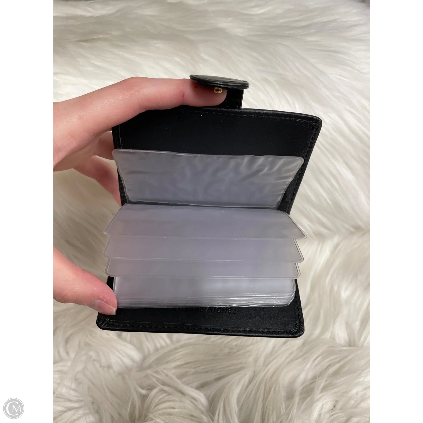 Wallet Leather By Etienne Aigner, Size: Small