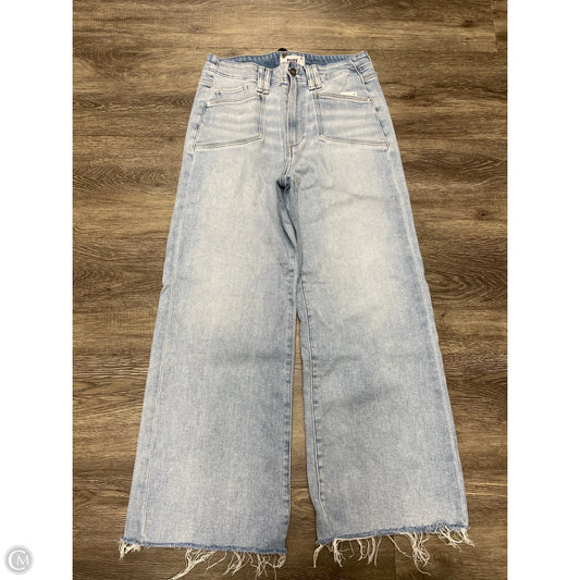 Jeans Wide Leg By Paige In Blue Denim, Size: 6