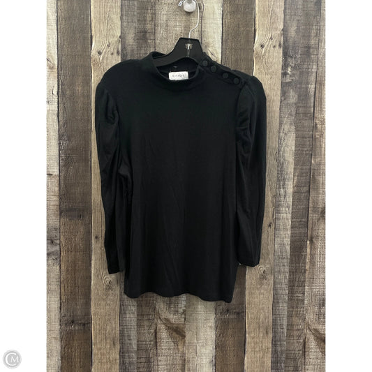 Top Short Sleeve By Evereve In Black, Size: S