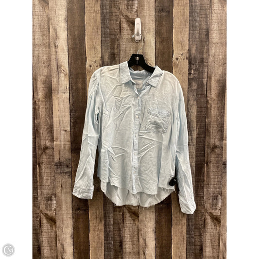 Top Long Sleeve By Rails In Blue, Size: M