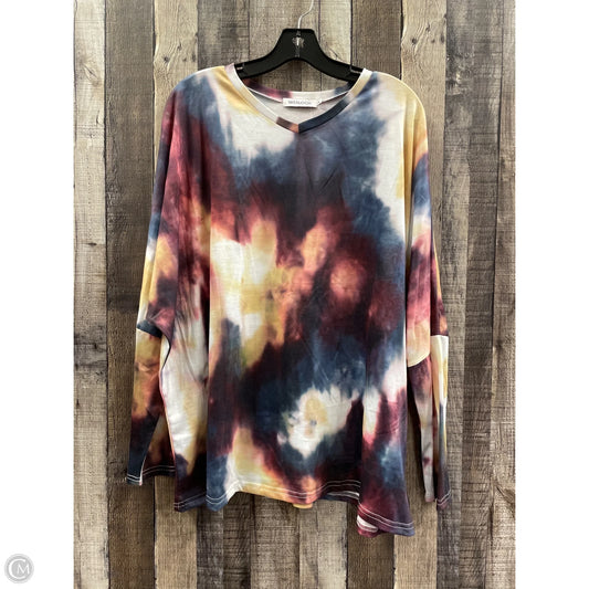 Top Long Sleeve By Misslook In Multi-colored, Size: Xl