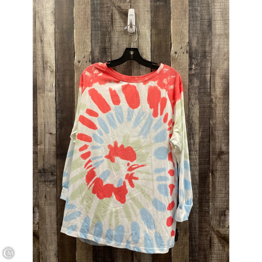 Top Long Sleeve By Misslook In Multi-colored, Size: 2x