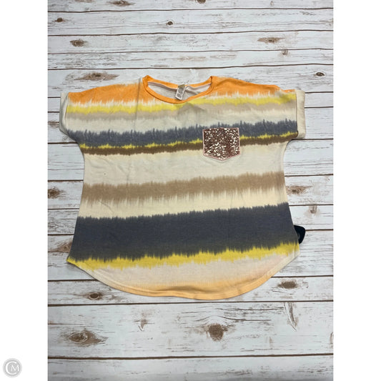 Top Short Sleeve By 7th Ray In Multi-colored, Size: L