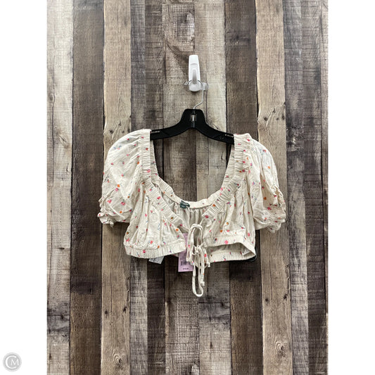 Top Short Sleeve By Wild Fable In Multi-colored, Size: S