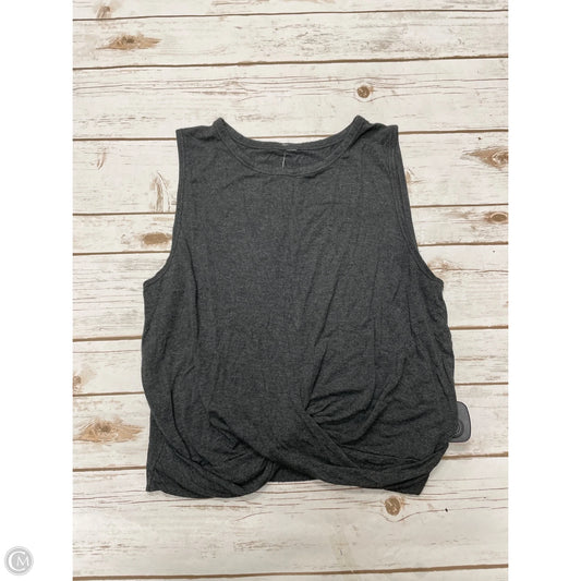 Athletic Tank Top By Alo In Grey, Size: S