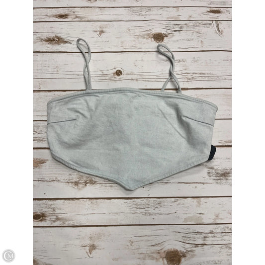 Top Sleeveless By Zara In Blue Denim, Size: M
