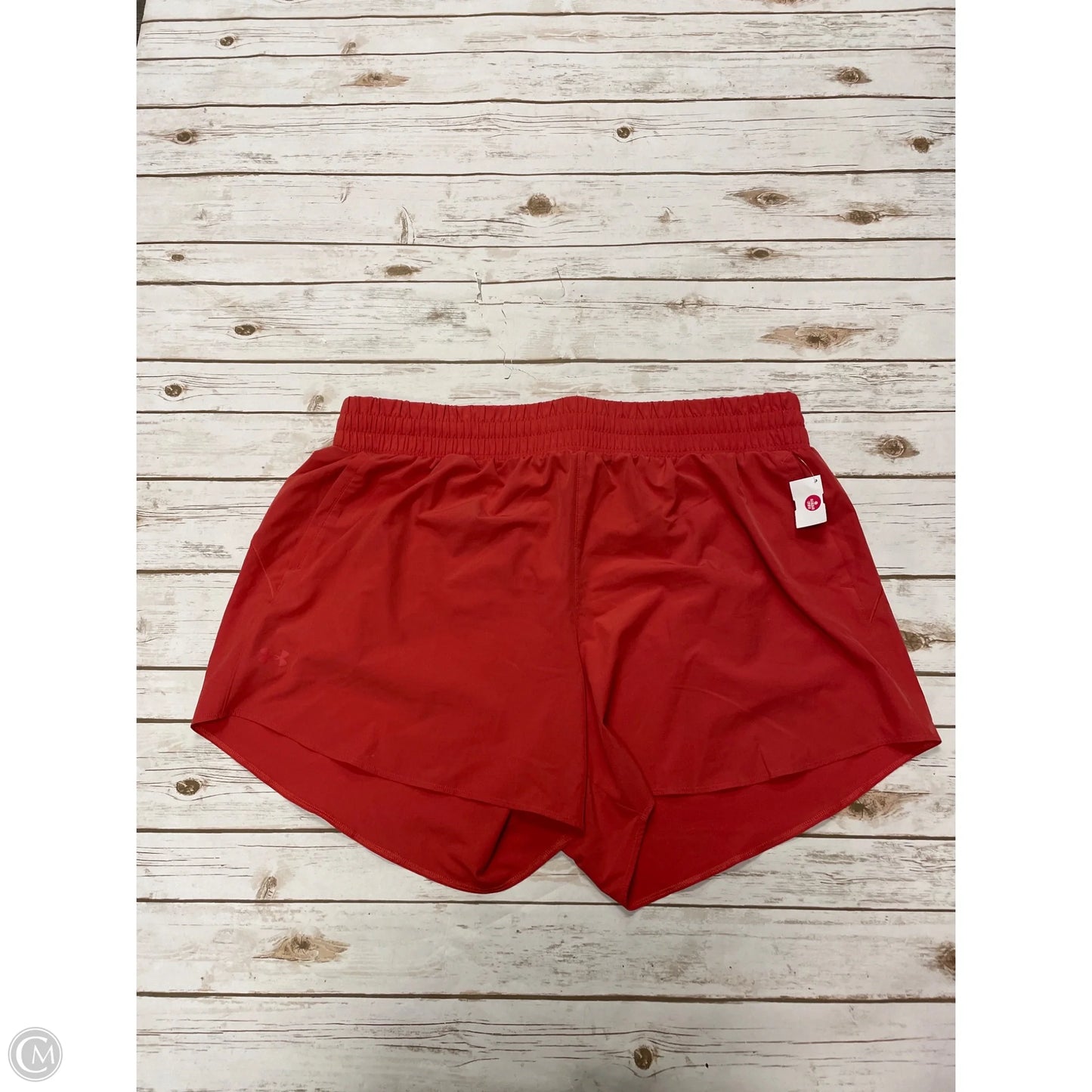 Athletic Shorts By Under Armour In Orange, Size: 3x