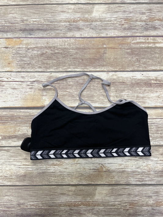 Black Athletic Bra Alo, Size S