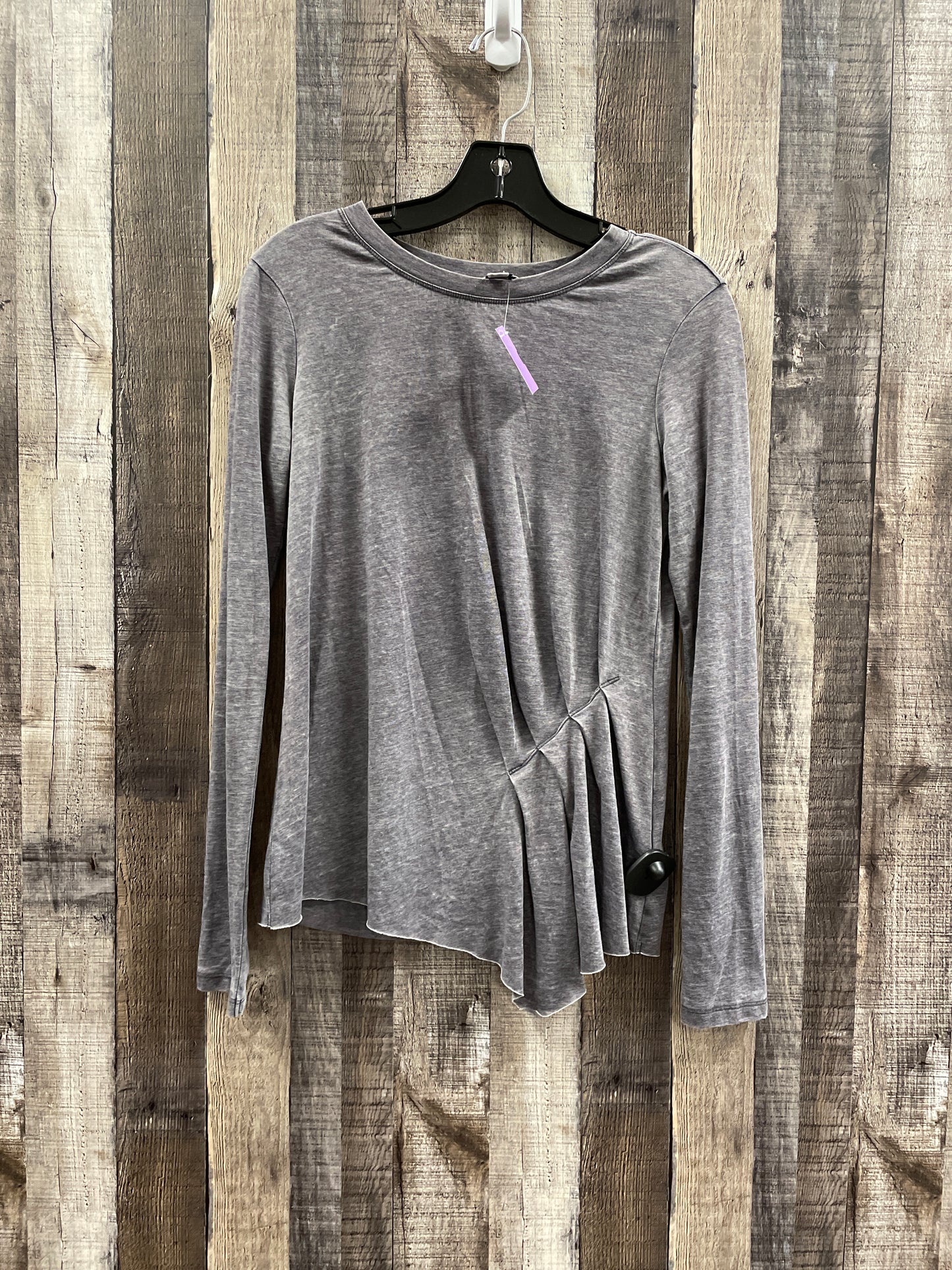 Grey Top Long Sleeve All Saints, Size S