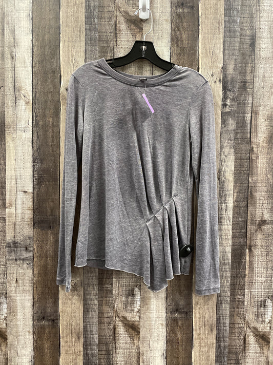 Grey Top Long Sleeve All Saints, Size S