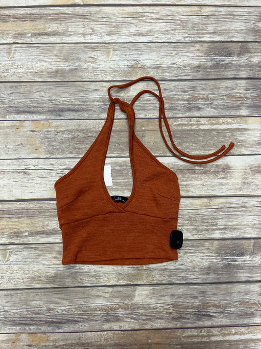 Top Sleeveless By Cme In Orange, Size: Xs