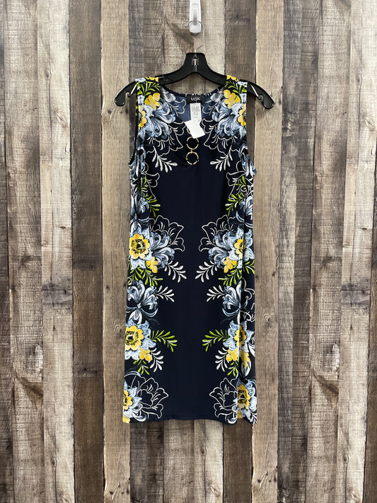 Floral Print Dress Party Midi Msk, Size M