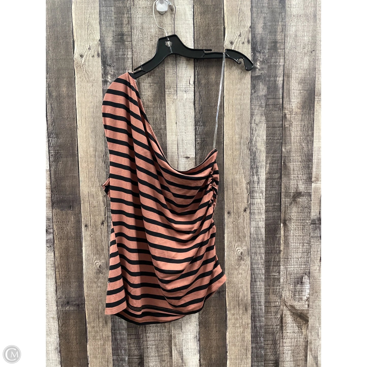 Top Sleeveless By A New Day In Striped Pattern, Size: 1x