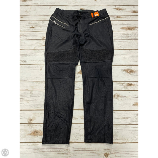 Jeans Skinny By Clothes Mentor In Black Denim, Size: 16
