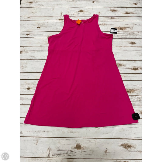 Athletic Dress By Eddie Bauer In Pink, Size: Xl