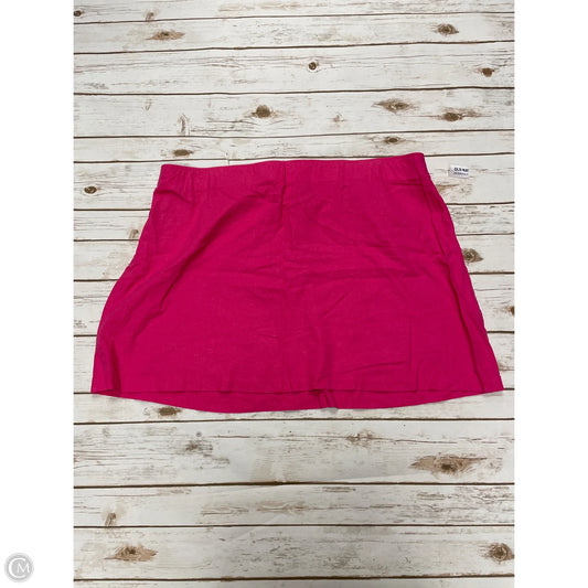 Skirt Mini & Short By Old Navy In Pink, Size: 3x