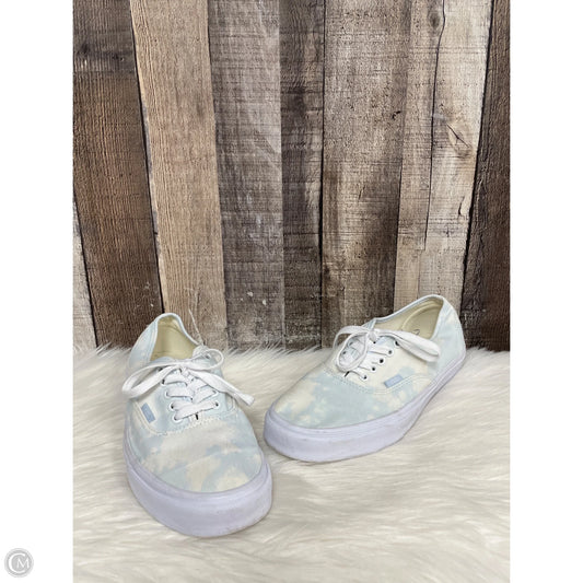 Shoes Athletic By Vans In Blue, Size: 10