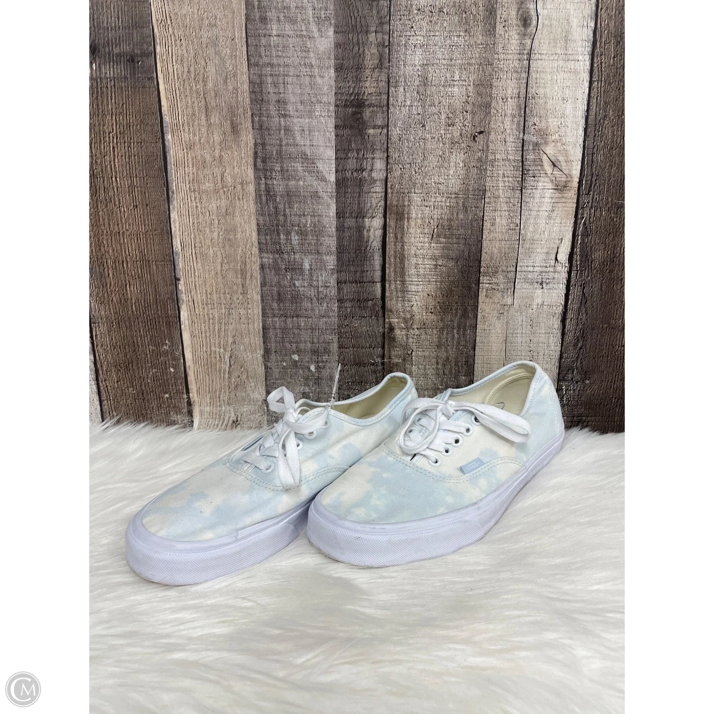 Shoes Athletic By Vans In Blue, Size: 10