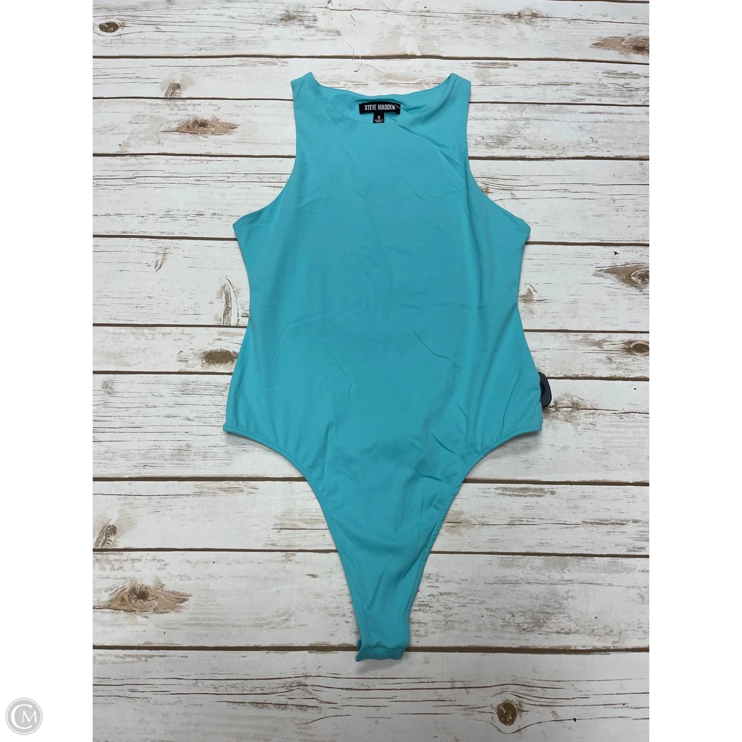 Bodysuit By Steve Madden In Teal, Size: S
