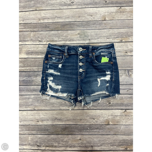 Shorts By American Eagle In Blue Denim, Size: 6