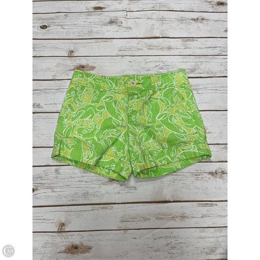Shorts Designer By Lilly Pulitzer In Green, Size: 2