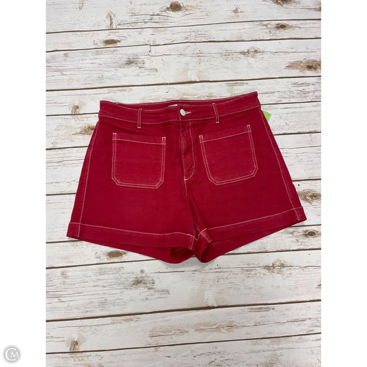 Shorts By Loft In Red, Size: 8